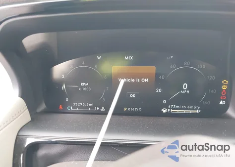 2023 Lincoln Nautilus Standard z USA, uszkodzony, nr VIN 2LMPJ6J94PBL16201